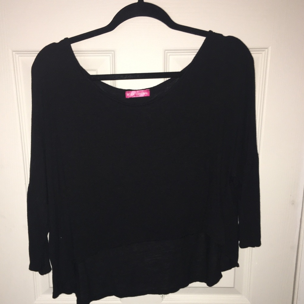 Black Crop Top